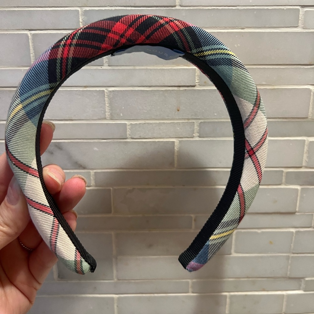 Hill house plaid headband